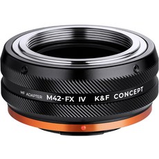 케이앤에프컨셉 렌즈변환 어댑터 M42-FX IV PRO, 1개