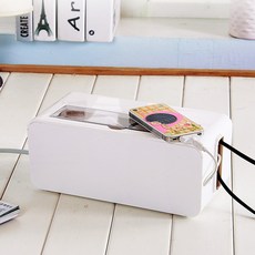 inbloom 大型多功能插座整理盒, 白色, 2個