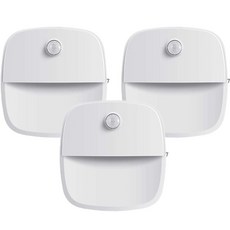 Regen Smart Motion Night 無線 LED 傳感器電池類型, 3個, 白色(日光)