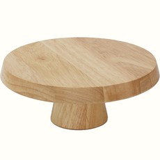 acacia home 木質單層蛋糕架, 1個, 混色