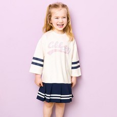 andiapple 女童款 Girls Generation 七分袖洋裝