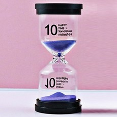 Evero 簡約基本彩色沙漏 10分鐘, 紫色