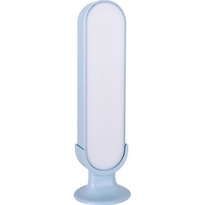코드나인 LED USB 충전 자석 부착 틴 무드등, 블루