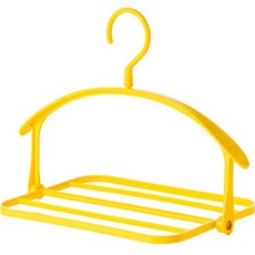JAEMEE MARKET 可折疊褲架, 1個, 3號黃色