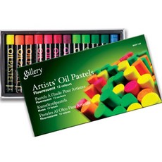 Mungyo 熒光油盒粉彩 MOP-12F, 1個, 12色