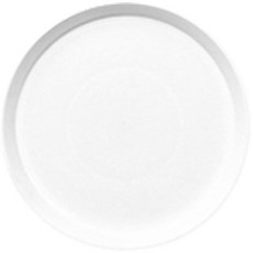 Zero Home 塑膠輕量圓形接水花盆托盤, 白色