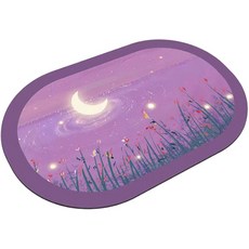 Witherhome 童話天空乾爽地墊, 紫色, 1個