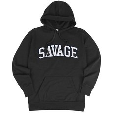 에어플레인 세비지 오버핏 후드티