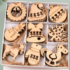 Blue Living Christmas Carved Tree 裝飾風格 01, 單色