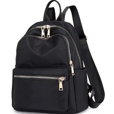 ZOOLO 女性休閒後背包, 黑色
