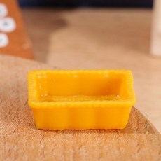 Blue Living 迷你廚房道具模型盤, 黃色