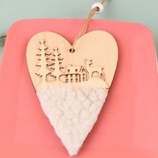 Blue Living 聖誕木雕裝飾 款式05, 單一顏色