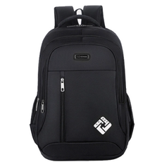 All About 大容量時尚USB後背包, 白色