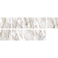 P31 大理石紋磁磚壁貼 9入, 混合色