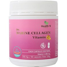 HEALTH N 海洋膠原蛋白維他命C 126g, 180顆, 1個