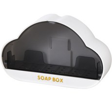 주앙오브제 구르미 비누 벽걸이 케이지, 02 펄 화이트, 1개