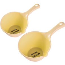 簡約線條彩色多用途葫蘆小+大套組, 1套, 黃色