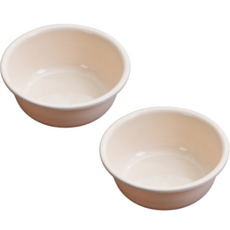 簡約線條多功能彩盆小號, 象牙白, 2個