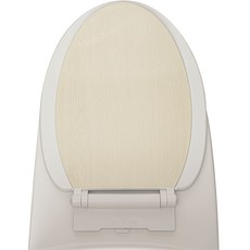 Baum Woody 靜音馬桶蓋, 1個, 橡木 白色