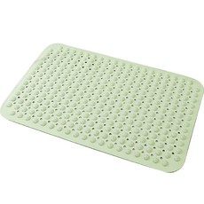 리앤베르 욕실 미끄럼방지 발매트 38 x 70 cm, 그린, 1개