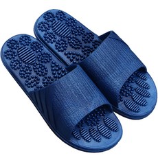 팅올 건강 지압 욕실화, 네이비, 1개