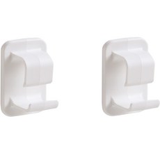 제이포 다용도 대야 걸이 거치대, 화이트, 2개