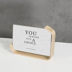 참리빙 청첩장액자 압화액자, 우드