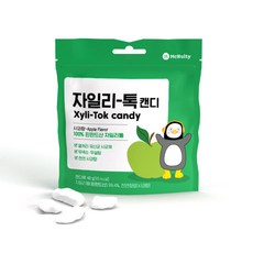 맥널티 펭수 자일리톡 캔디 사과향, 40g, 1개