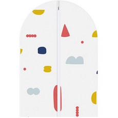 의류 커버 알록달록 S, 1개, 1개입