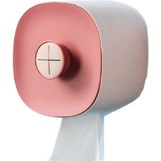 Blue Earth 浴室捲筒衛生紙盒, 1個, 粉紅色