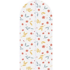 服飾防塵套 花朵 L, 1個, 1入