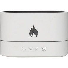 21세기트랜드 불멍 앤 쿨멍 무드등 가습기, Humidifier-202201_1001(화이트), 화이트