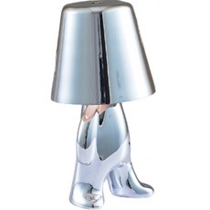 Relaxpick小金人桌上觸摸燈照明A, 銀色