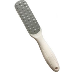 릴렉스픽 발 뒷꿈치 양면 브러쉬 각질제거기 화이트, 1개입, 1개