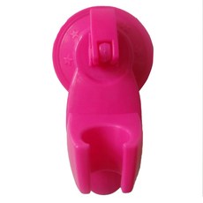 多功能掛鉤浴室蓮蓬頭強力吸盤掛架 玫瑰紅, 1個