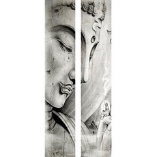 Say Yes 門用室內裝飾貼紙 2入, 7