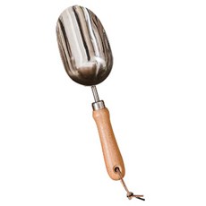 Yettaheo小花園家用園藝園藝翻盆花園家用耳樹圓鏟, 1個