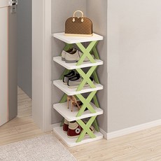 LKH 分層家用鞋櫃 5層, 1個, 綠色