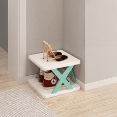 LKH 分層家用鞋櫃 2層, 1個, 藍色