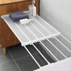 H Living 隨心安裝免鑽孔層架 23~30cm, 白色, 1個