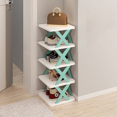 LKH 層疊式家用鞋櫃 5層, 1個, 藍色