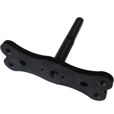 나노휠 듀얼퓨리 앞바퀴 쇼바 마운트 AJ-00000-192, 블랙