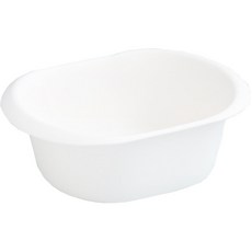 Jayun 橢圓形洗臉盆 S, 1個, 白色