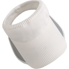 防曬高爾夫球帽, 白色