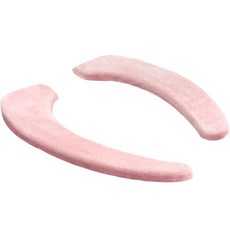 Middyn 記憶海綿墊馬桶座套大號, 1個, 粉色