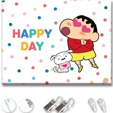 TUCO.B 蠟筆小新慶祝派對圖案掛畫, SC-BN-07S