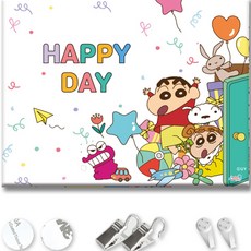 TUCO.B 蠟筆小新慶祝派對圖案掛畫, SC-BN-06S