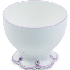 Cozy Table 復古線條花朵碗 9.5cm, 1個, 丁香紫