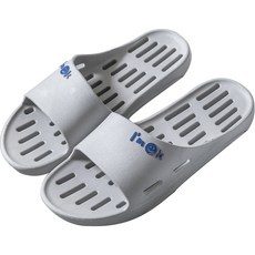 Utizen 防滑排水浴室拖鞋, 灰色