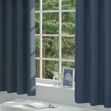 Amante Daydream 別針式遮光窗簾, 海軍藍